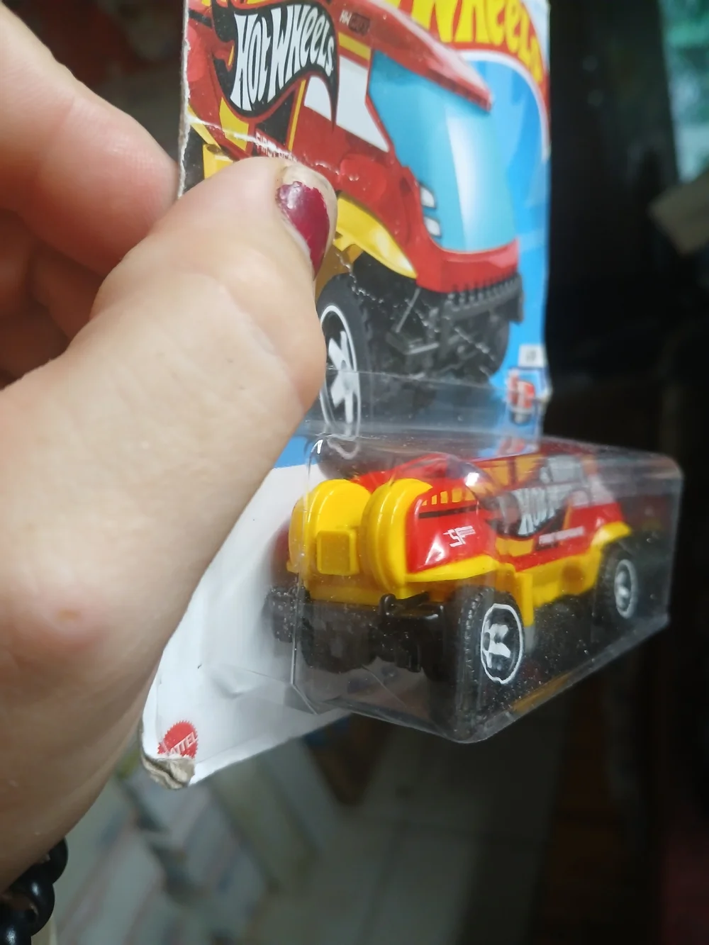 the Hot Wheels Baja Bison T5 from the 2024 HW First Response series (6/10, numbe